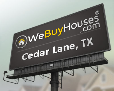 We Buy Houses Cedar Lane TX