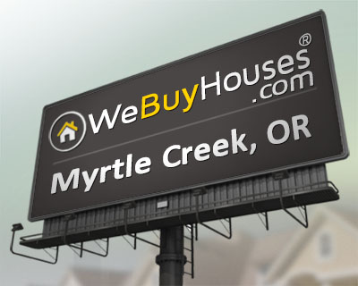 We Buy Houses Myrtle Creek OR
